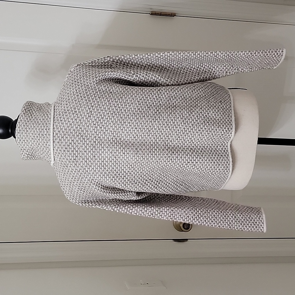 Christian Siriano Size Unmarked Possible S/M Beige / Cream Turtleneck Sweater - Picture 4 of 10